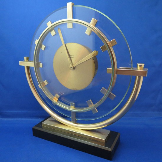 1930’s French Art Deco Eight Day Clock
